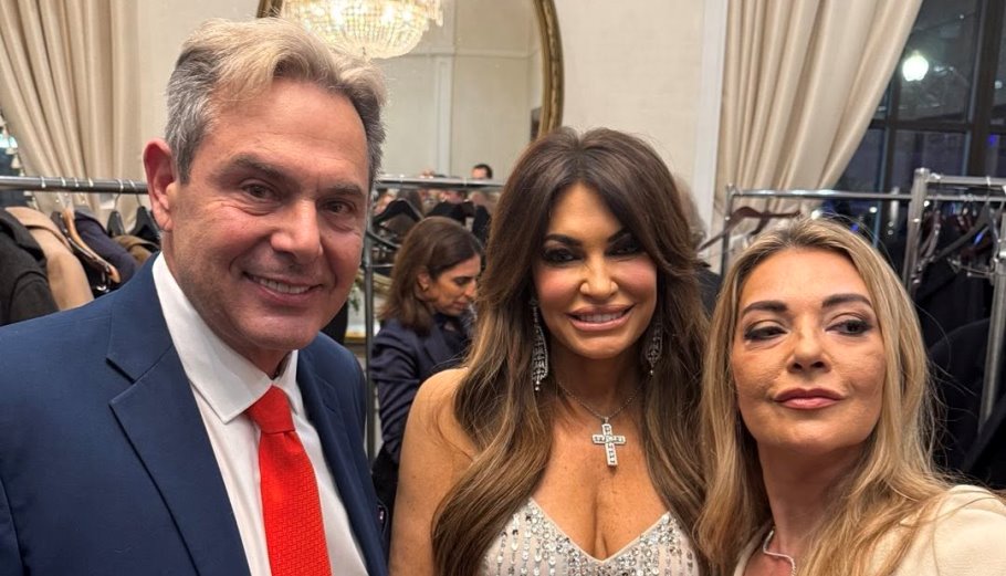 Ο Πάνος Καμμένος με την Κίμπερλι Γλίλφοϊλ