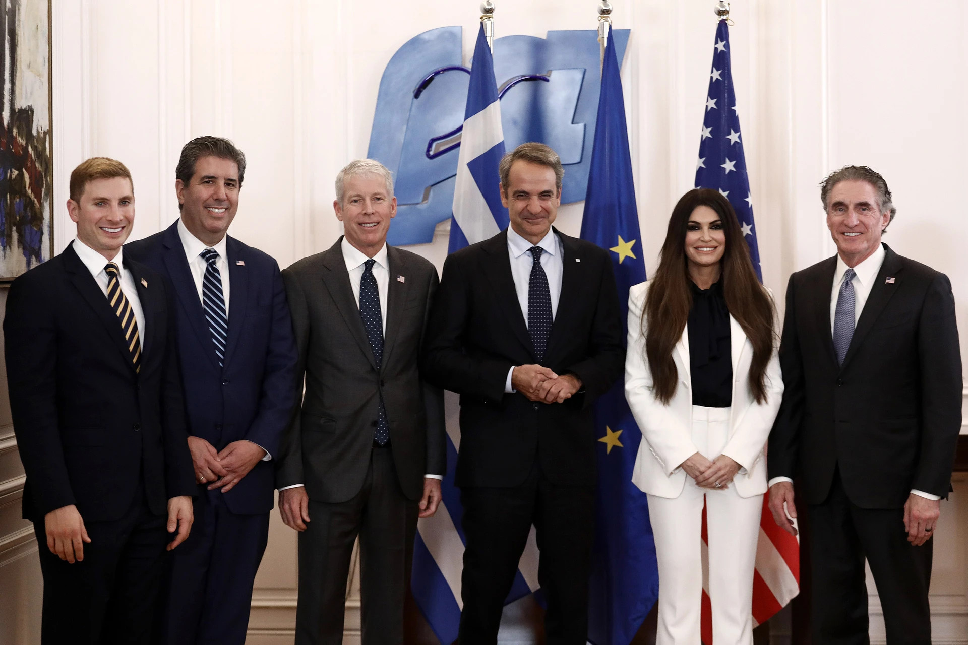 Ο Κ. Μητσοτάκης και η Κ. Γκίλφοϊλ στις ΗΠΑ